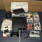 Playstation 3 PS3 Slim Console 120GB CECH-2001A w/ Box,Sony Controller