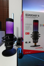 HyperX Quadcast X RGB USB Microphone PC