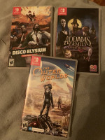 Nintendo Switch Games (Outer Worlds, Disco Elysium, Addams Family)
