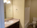 Master bathroom w/double sinks, walk in closet, 2 car garage