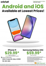 iPhone 11 and Samsung Galaxy A54 5G