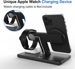 3in1 Magnetic Wireless Fast Charging Stand iPhone Airpods Watch