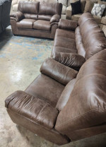 Sofa Loveseat Chair That Reclines Leather Set