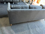 West Elm Hamilton  sofa 81' salt pepper