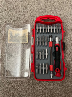 Husky 19 piece 1/4" Mini Socket Set and 23-piece Precision Screwdriver Set
