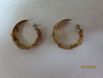 Fashion gold earrings - 4 pair