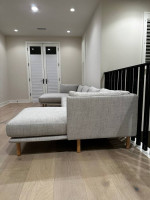 3-Piece – Left-Arm Chaise + Armless Sofa + Right-Arm Chaise with Natur