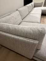 3-Piece – Left-Arm Chaise + Armless Sofa + Right-Arm Chaise with Natur