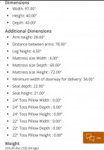 Stracelen Queen sofa sleeper