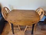 Dining table and chairs