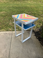 Decorative End Table - with shelf