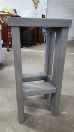 Small Painted Wood Side Table