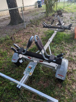 Hobie peddle kayaks with trailer