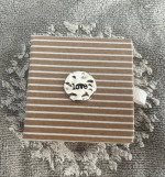 Mud Pie" You're the mom dot com" Silver Metal Mini Trinket Ring Dish