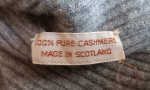 Cashmere Tutleneck Ribbed Sweater Made in Scotland for Mr Guy