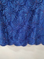 Beaded Blue Cocktail Dress