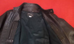 Leather Bike Jacket, Size 42