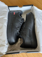 Size 6.5 - Nike Air Force 1 Low x Supreme Box Logo - Black