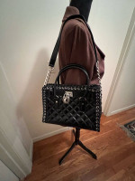 Michael Kors Hamilton hippie grommet quilted leather bag