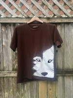 Nomad Fur Bearer Defender Brown T-Shirt - Size Medium - Like New