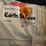 Long, white, halter dress size 8