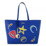 ~NEW~ Versace Collection Saffiano Leather Medusa Medallion Icon Tote