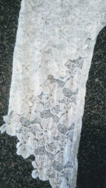 Lace Skirt and Top White