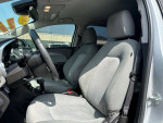Interior view of a 2019 Chevrolet Sonic LT with gray cloth seats and dashboard.