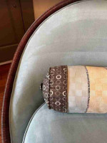 Palecek Paramount Club Chair with Ottoman