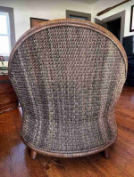 Palecek Paramount Club Chair with Ottoman