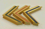 Colorful Stylish Picture Wood Frames. Width 1.2" x Height 1.2".