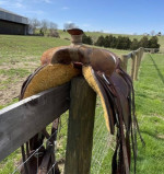 16” Oliver Will James Saddle – Excellent Condition – Built to Ride