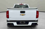 Rear view of a 2020 Chevrolet Colorado LT, white color, excellent condition with low mileage of 20,000 miles.