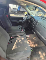 Interior view of 2007 Chevrolet Silverado 1500 Classic LT1 with gray seats and dashboard
