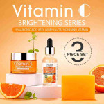 Disaar Vitamin C 3-in-1 Skin Care Set – Soap, Cream & Serum