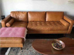 Leather L-Shape Sofa