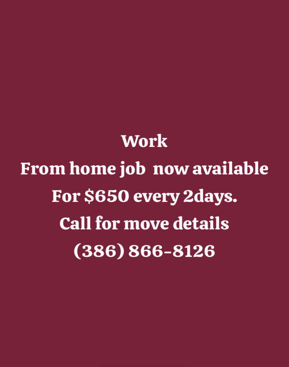 Remote Online work from job available