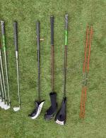 Full Titleist golf set with stand bag