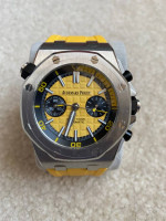 Men's Automatic Diver Watch Yellow