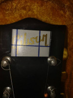 60's L P shape Thin Solid Body Guitar National or Kay origin Refurb & hd.c