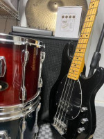 MusicMan Bass, Fender Amp, Drums, Cymbal - $45-620