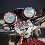 1972 CB500 Four Burgandy