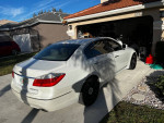 2009 Genesis Sedan 4.6 V8, white color, excellent condition with low mileage and new transmission