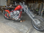 Vtg Harley Davidson Chopper 1975