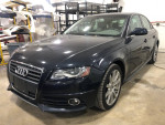 2012 Audi A4Q Premium Plus in Moonlight Blue, AWD, clean condition with S-Line exterior package and 18” alloys.