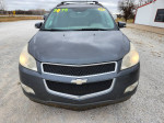 Front view of a gray 2011 Chevrolet Traverse with 64,000 miles for sale at Surplus USA.