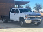 2017 Chevrolet Silverado 3500HD Dually flatbed truck in excellent condition with low mileage and clean title.