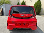 Rear view of a red 2020 Kia Soul GT-Line without any damages, showcasing clean lines and modern design.