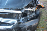 Damaged 2014 Chrysler 200 Touring FWD with visible frontal impact, ideal for parts or repair.