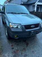 2006 Ford Escape Hybrid AWD for sale, parked, showing front view and fog lights.